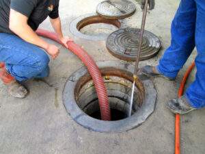 man hole cleanout